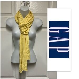 GAP Lightweight Yellow Scarf Wrap